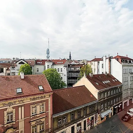 Great Terrace In Big, Flat Apartamento Praga